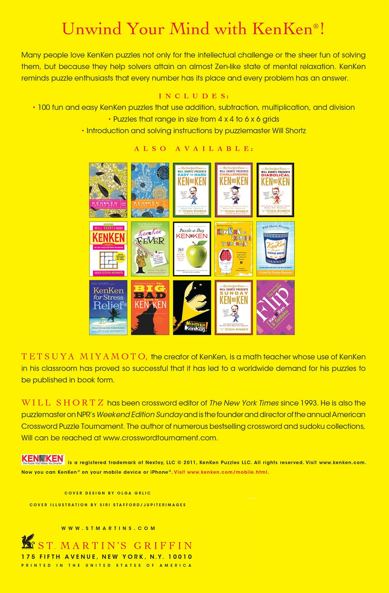 Will Shortz Presents the Zen of KenKen