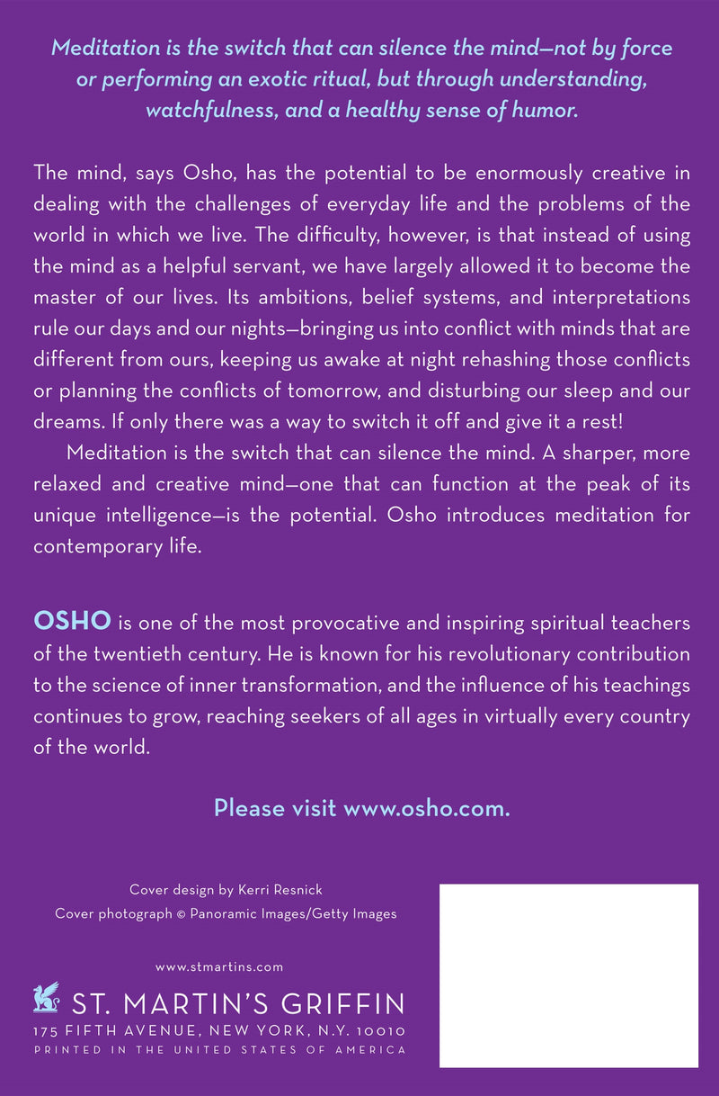 Learning to Silence the Mind