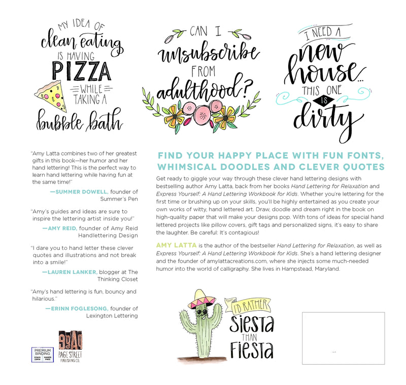 Hand Lettering for Laughter