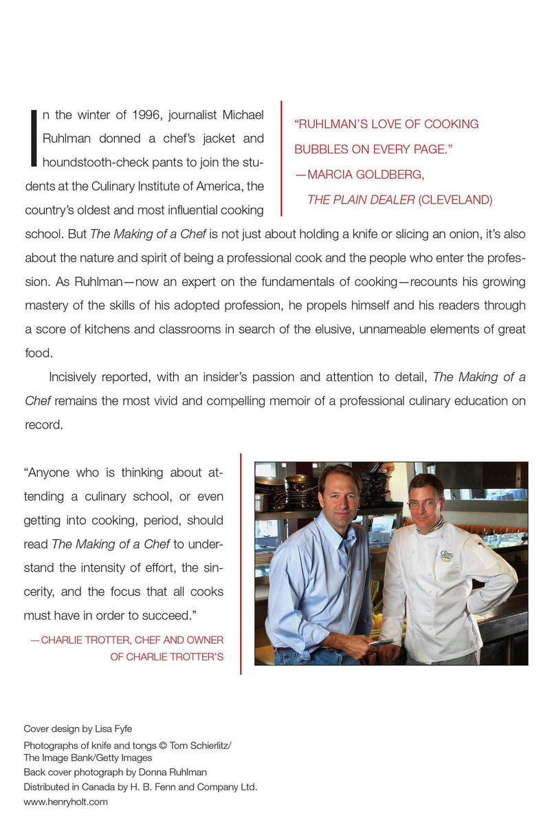 The Making of a Chef