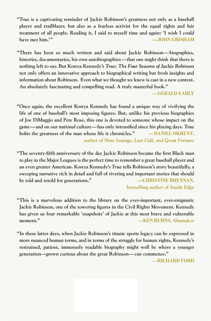True: The Four Seasons of Jackie Robinson