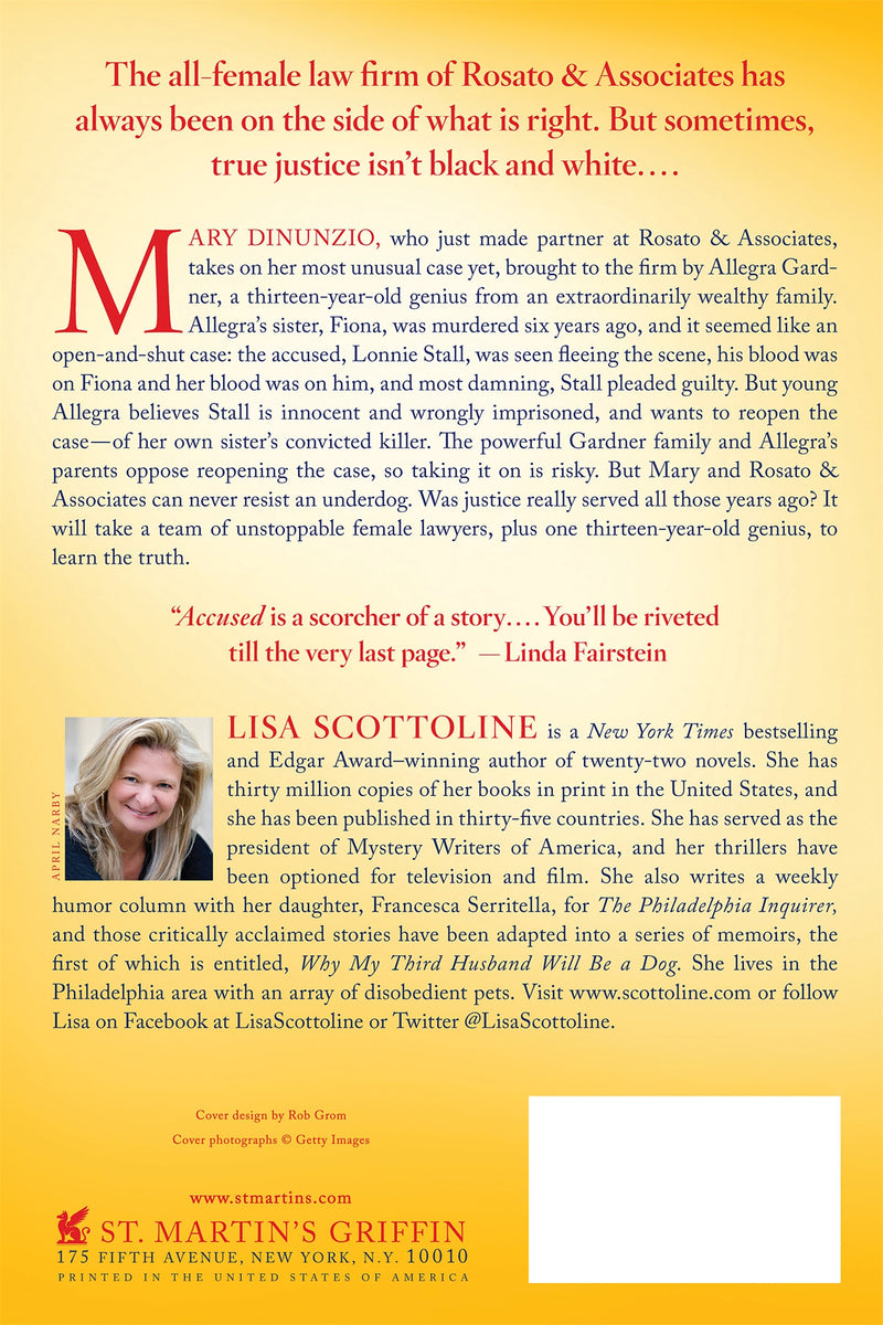 Accused: A Rosato & DiNunzio Novel