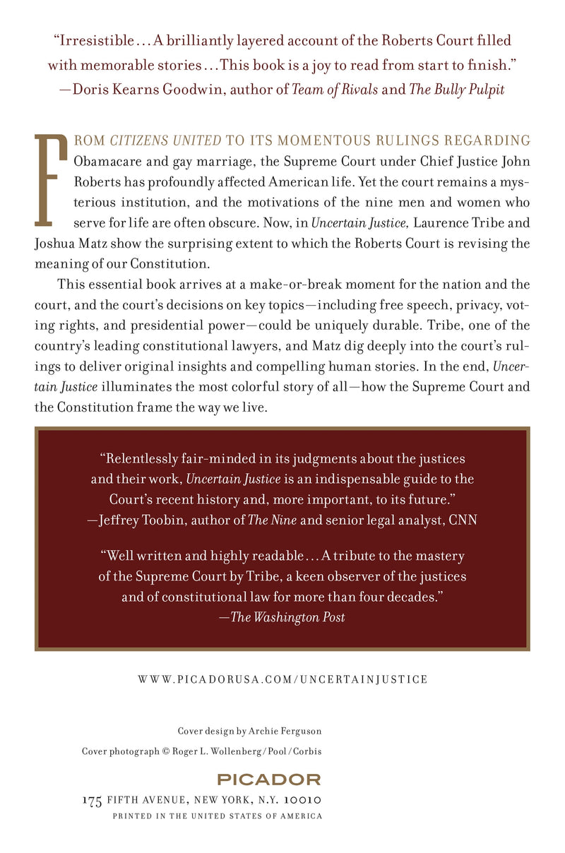 Uncertain Justice