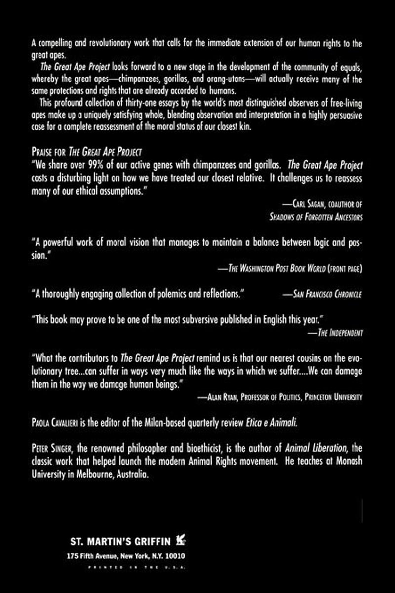 The Great Ape Project