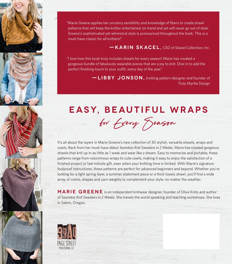 Knit Shawls & Wraps in 1 Week