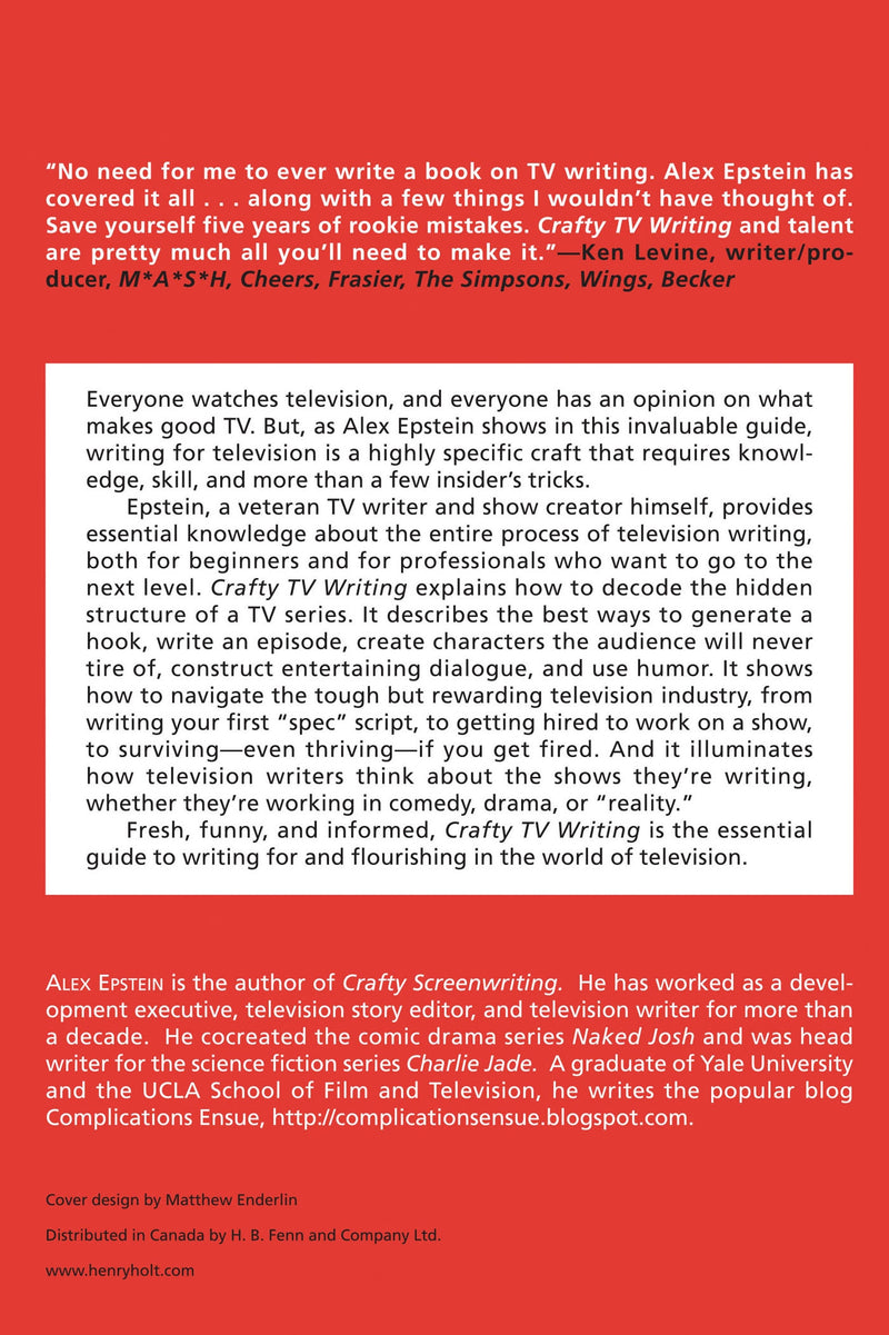 Crafty TV Writing