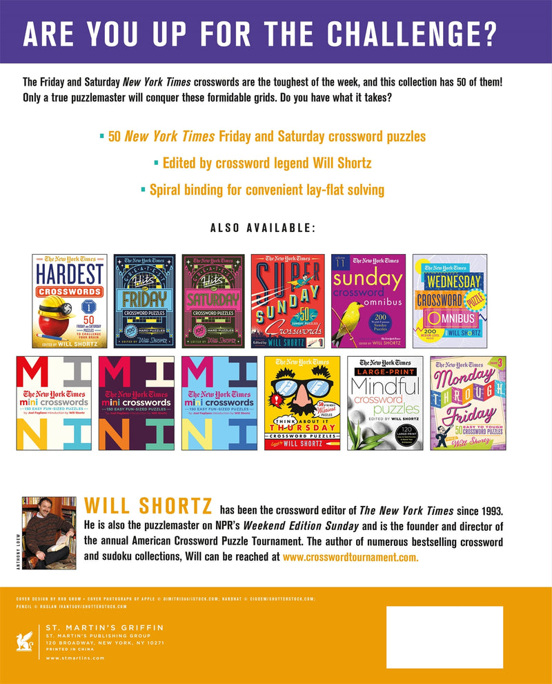 The New York Times Hardest Crosswords Volume 5