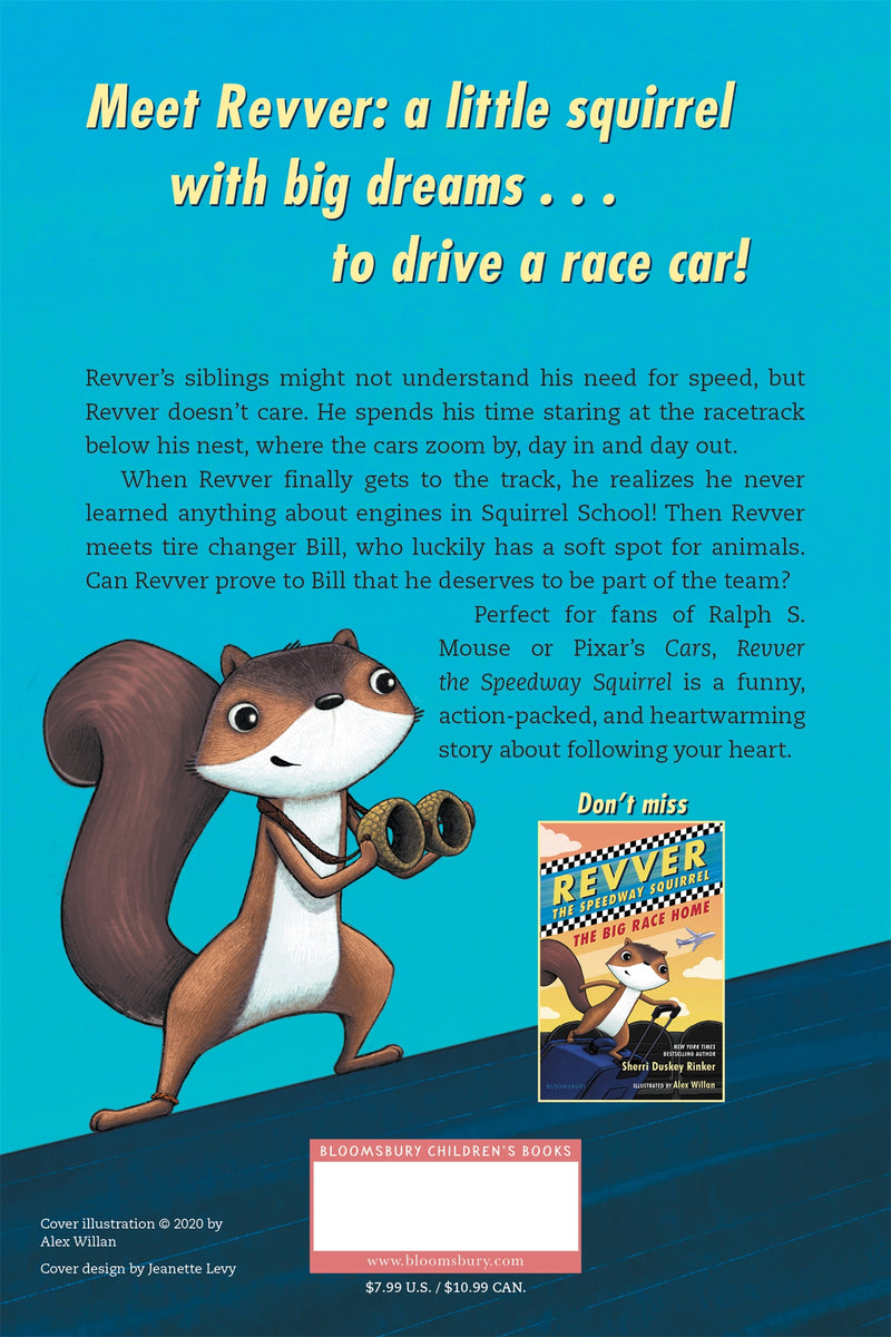 Revver the Speedway Squirrel