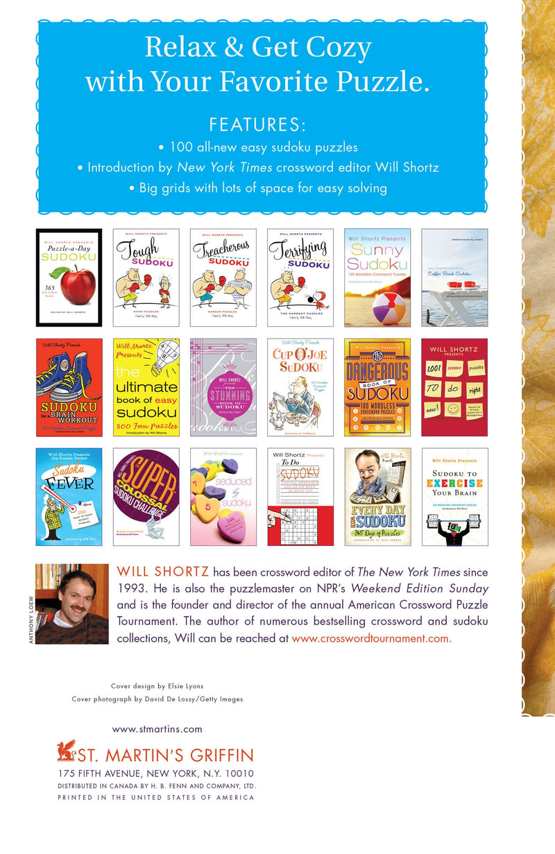 Will Shortz Presents Snuggle Up with Sudoku