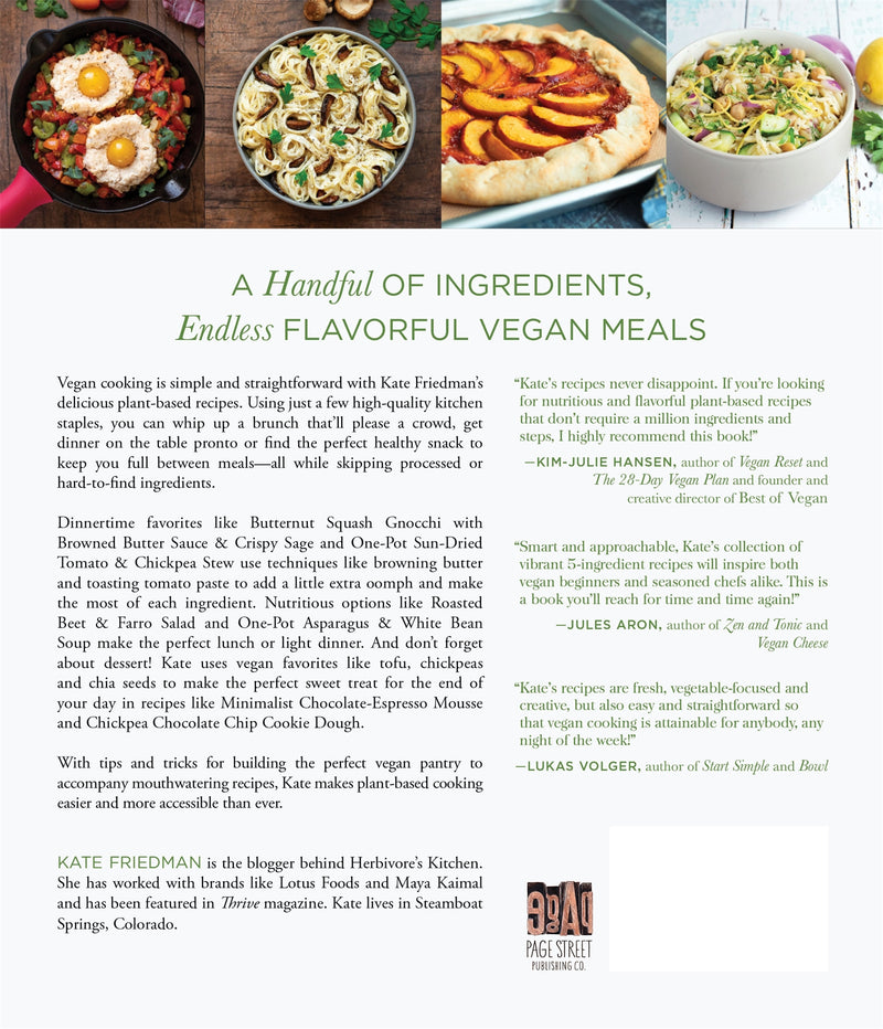 5-Ingredient Vegan Cooking