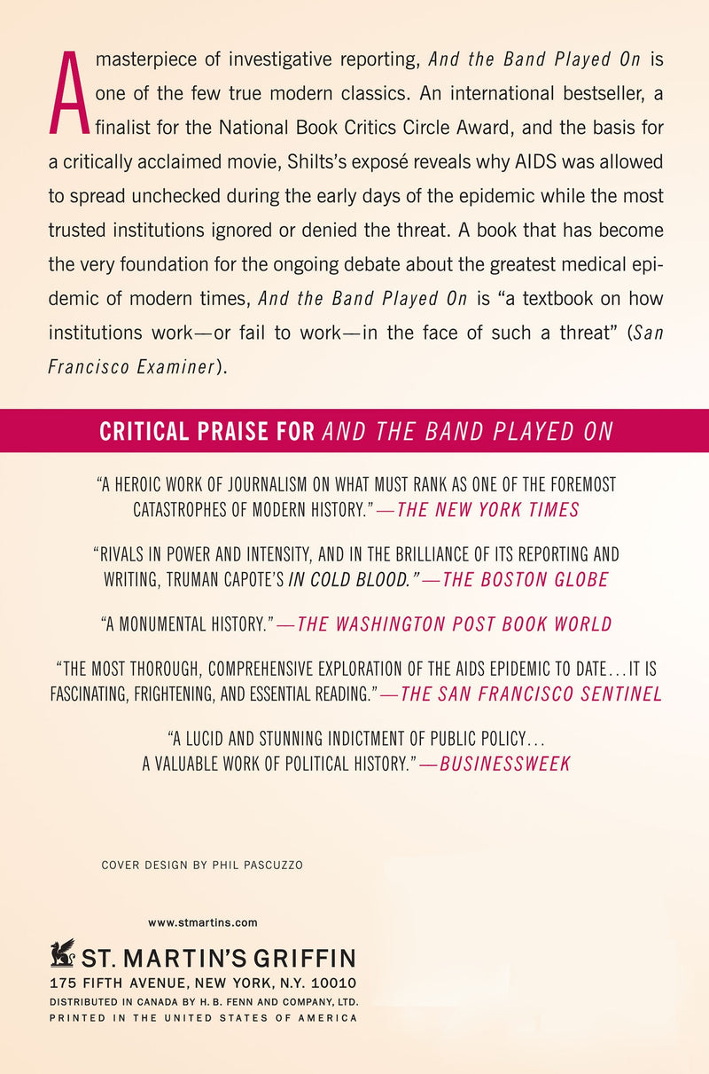 And the Band Played On