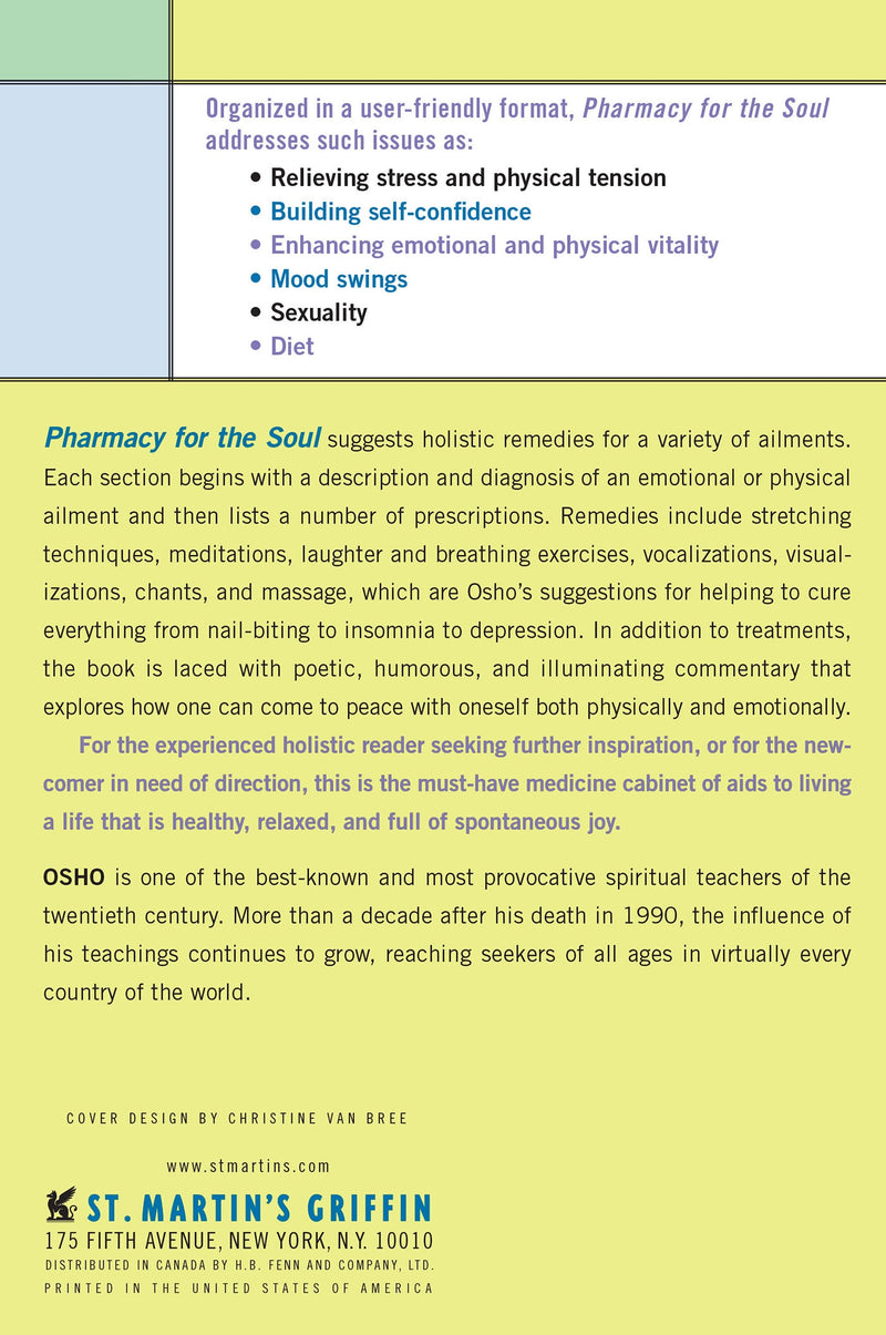 Pharmacy For the Soul