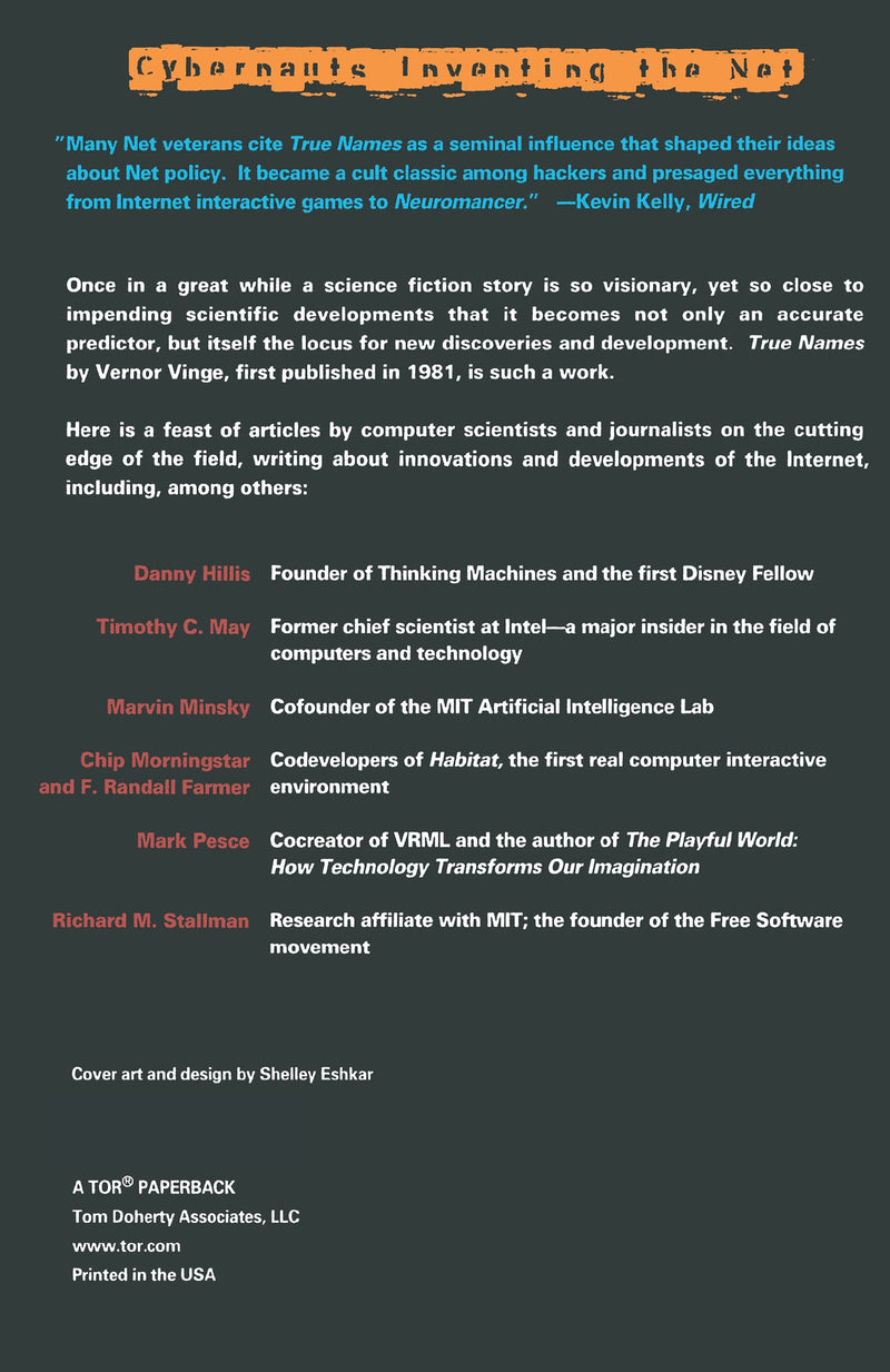 True Names and the Opening of the Cyberspace Frontier