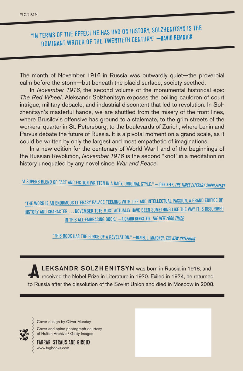November 1916: A Novel