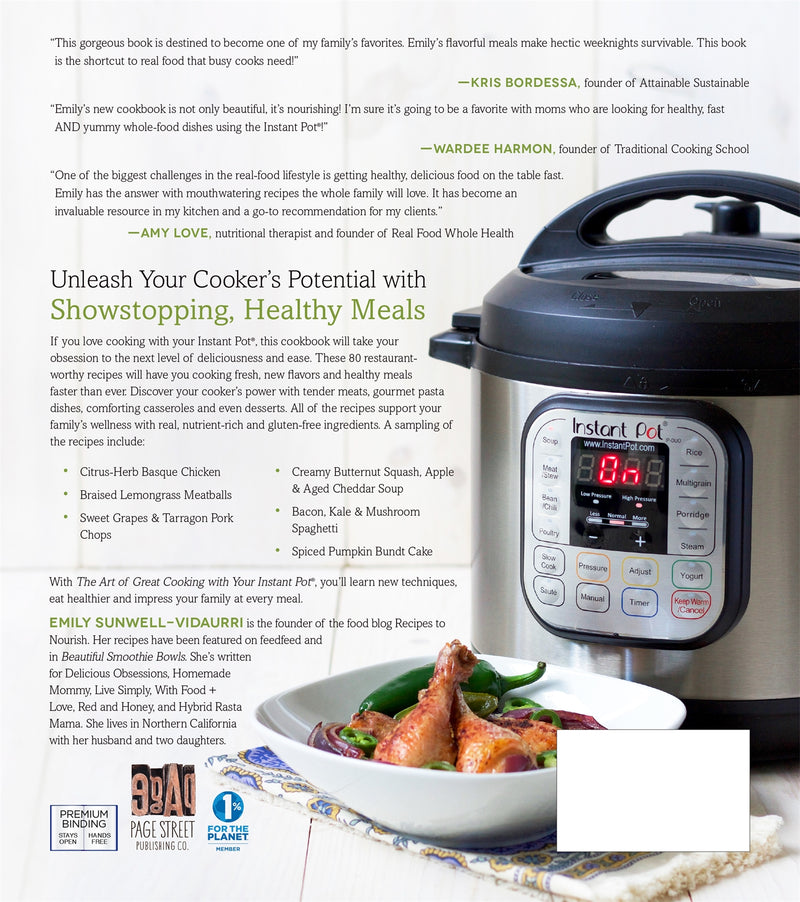 The Art of Great Cooking With Your Instant Pot