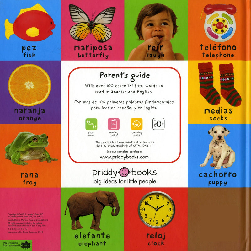 First 100 Words / Primera 100 palabras (Bilingual)