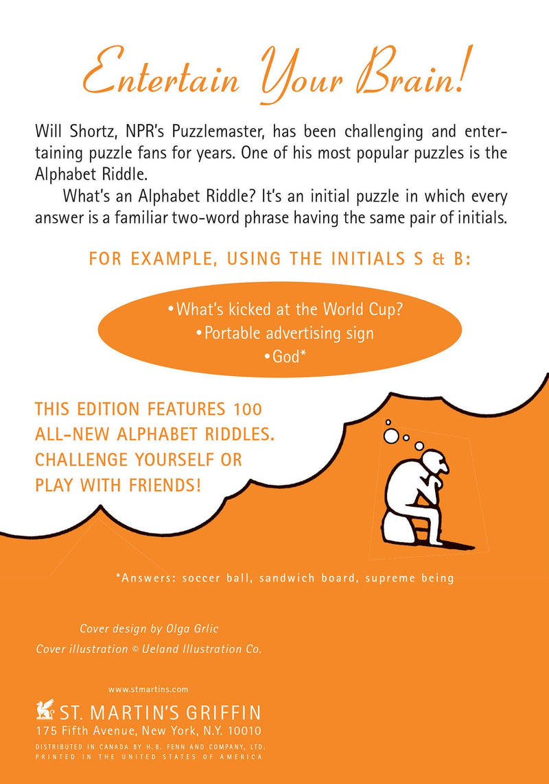 Will Shortz's Mind Games: 100 Alphabet Riddles