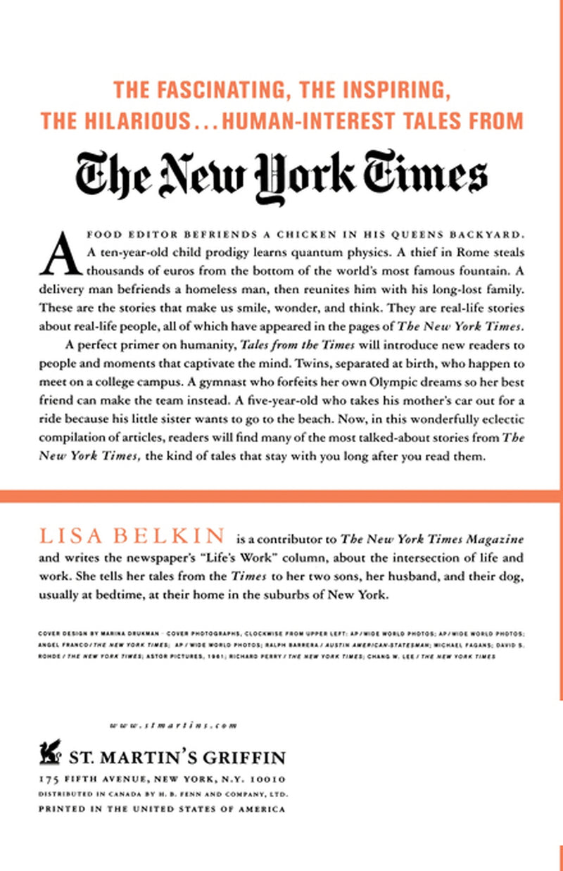 Tales from the Times