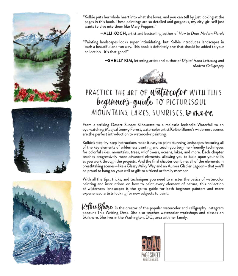Wilderness Watercolor Landscapes