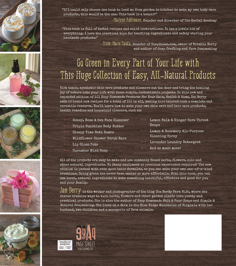 The Big Book of Homemade Products for Your Skin, Health and Home