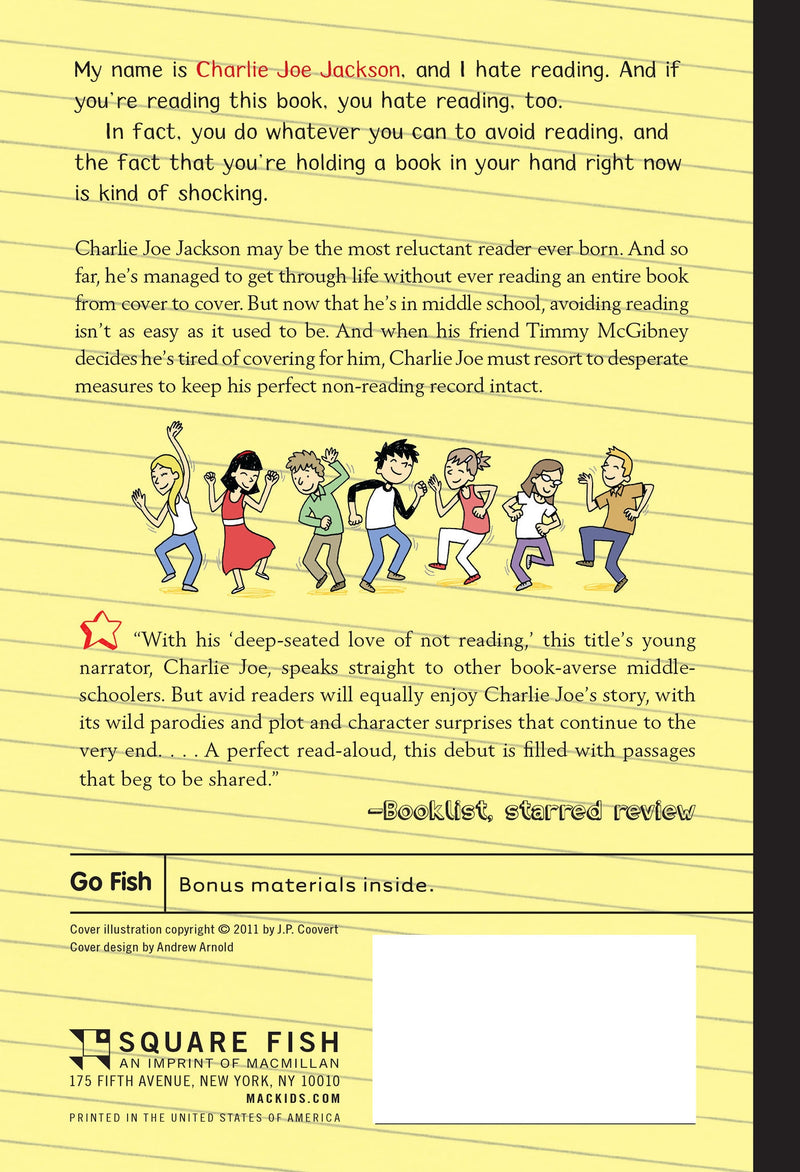 Charlie Joe Jackson's Guide to Not Reading