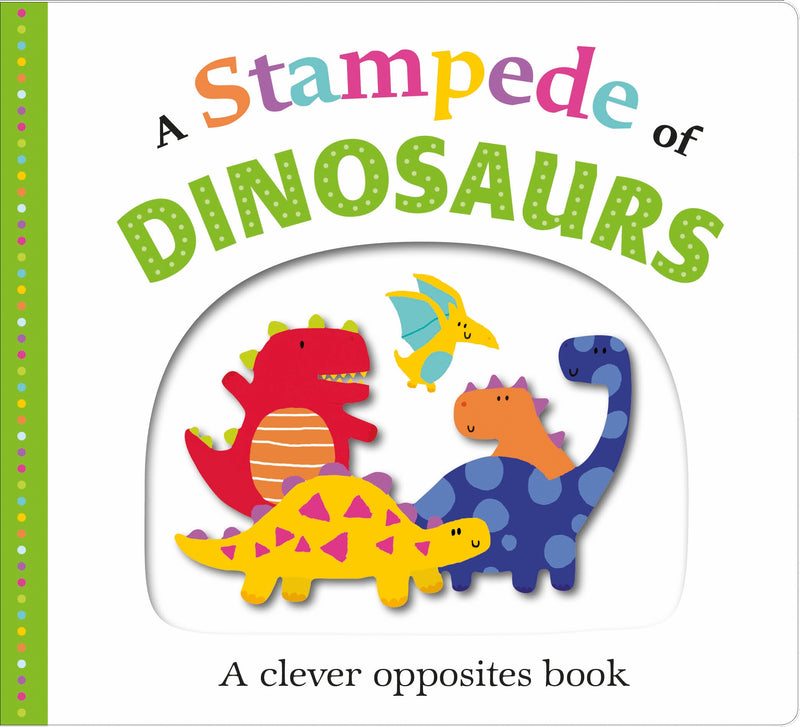 Picture Fit Board Books: A Stampede of Dinosaurs