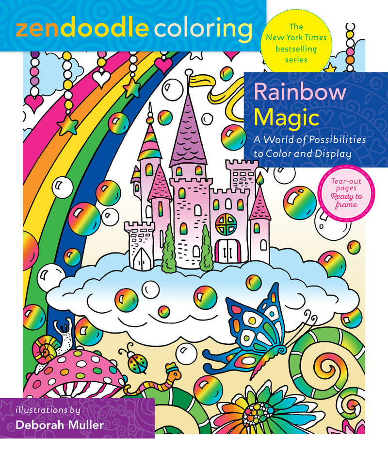 Zendoodle Coloring: Rainbow Magic