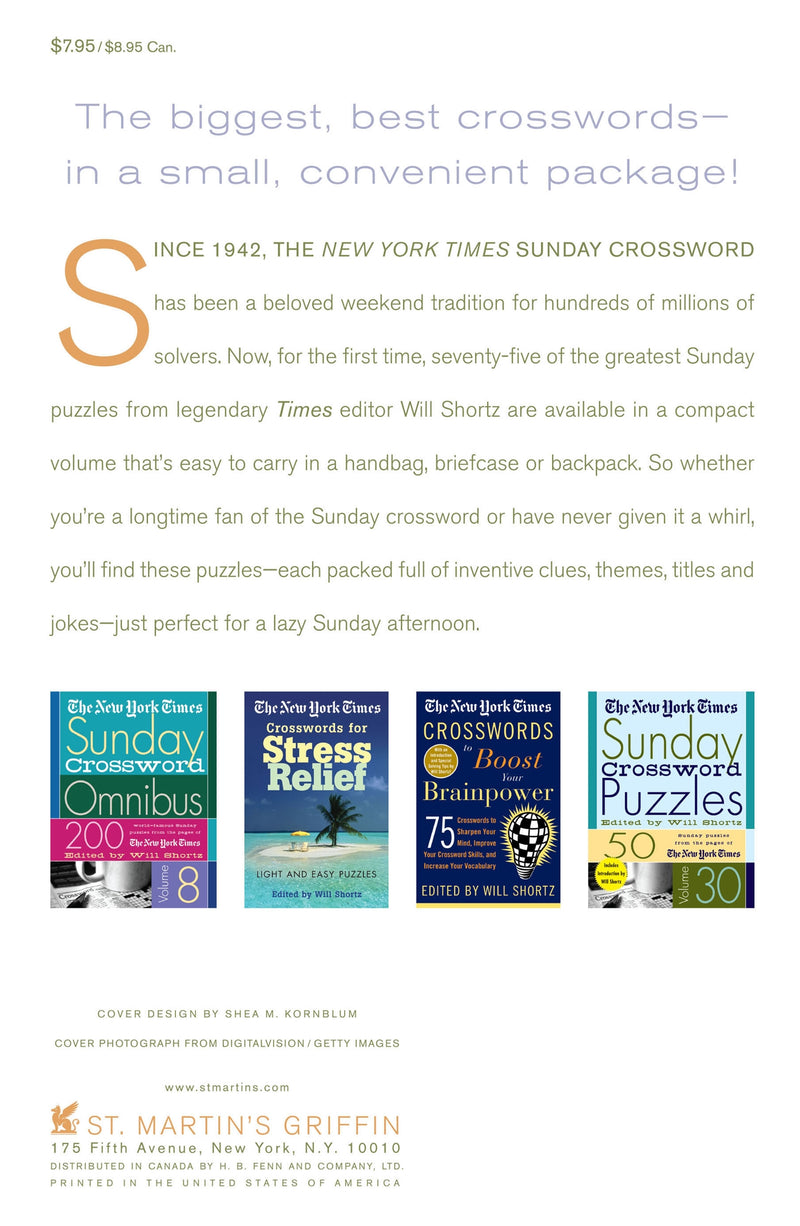 The New York Times Simply Sunday Crosswords