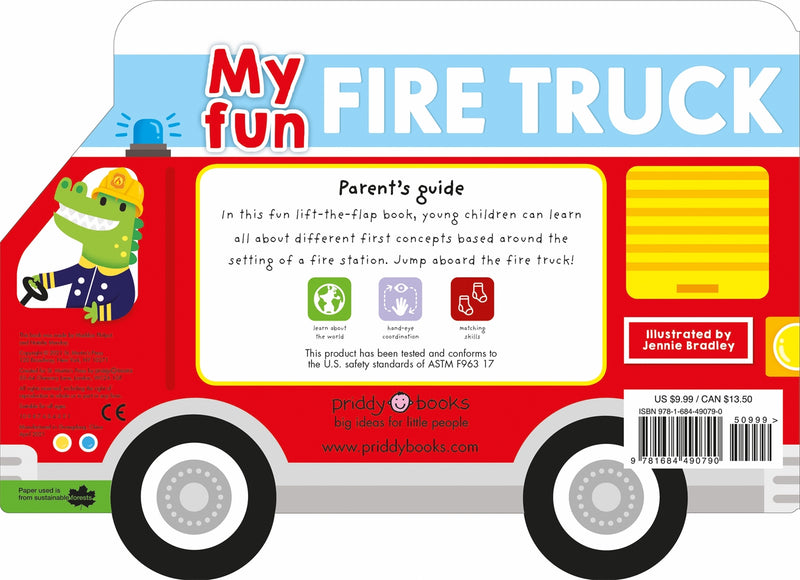 My Fun Flap Book: My Fun Fire Truck