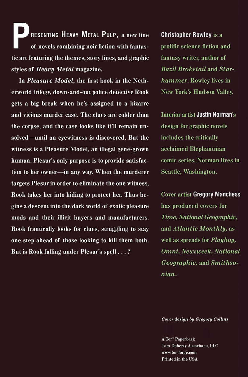 Heavy Metal Pulp: Pleasure Model