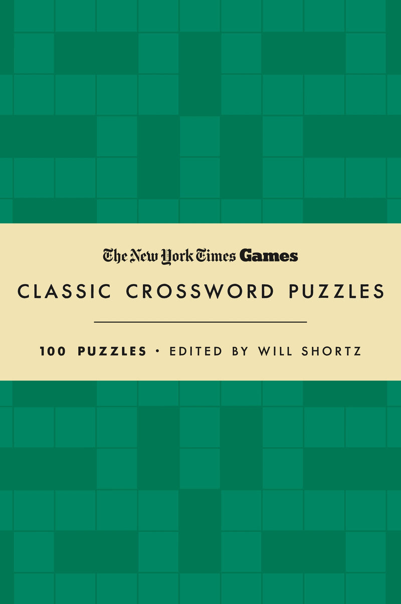 New York Times Games Classic Crossword Puzzles (Forest Green and Cream)