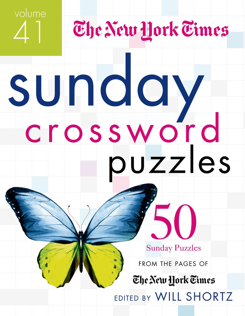 The New York Times Sunday Crossword Puzzles Volume 41