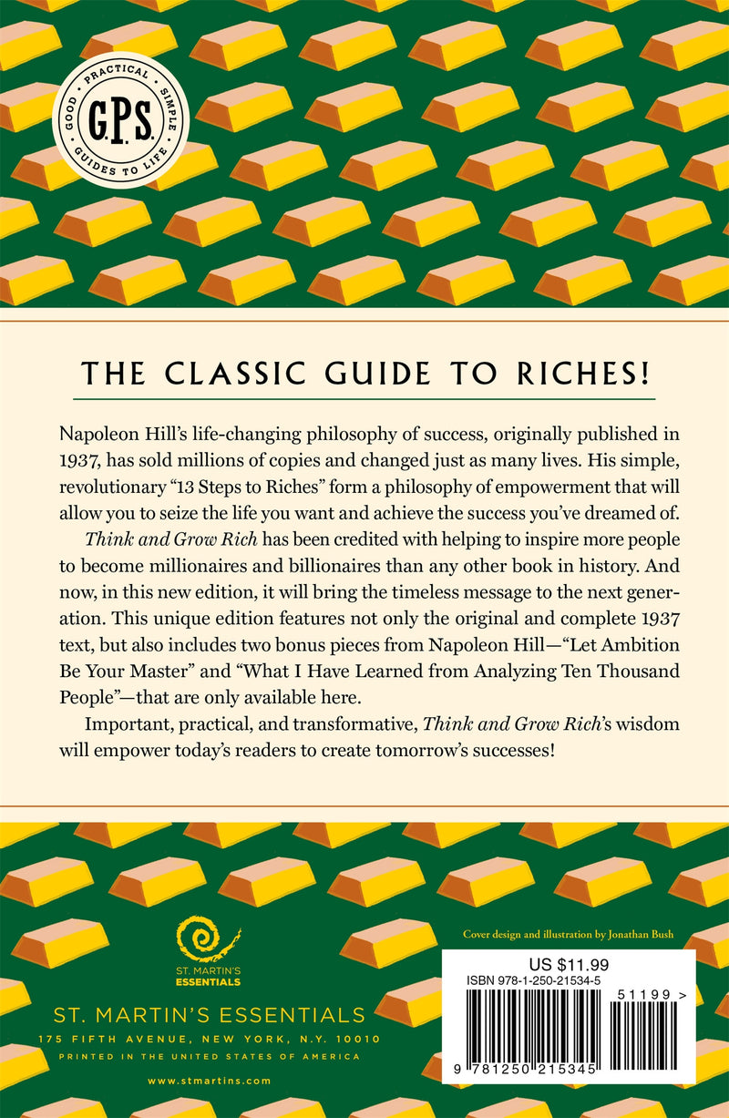 Think and Grow Rich: The Complete Original Edition Plus Bonus Material