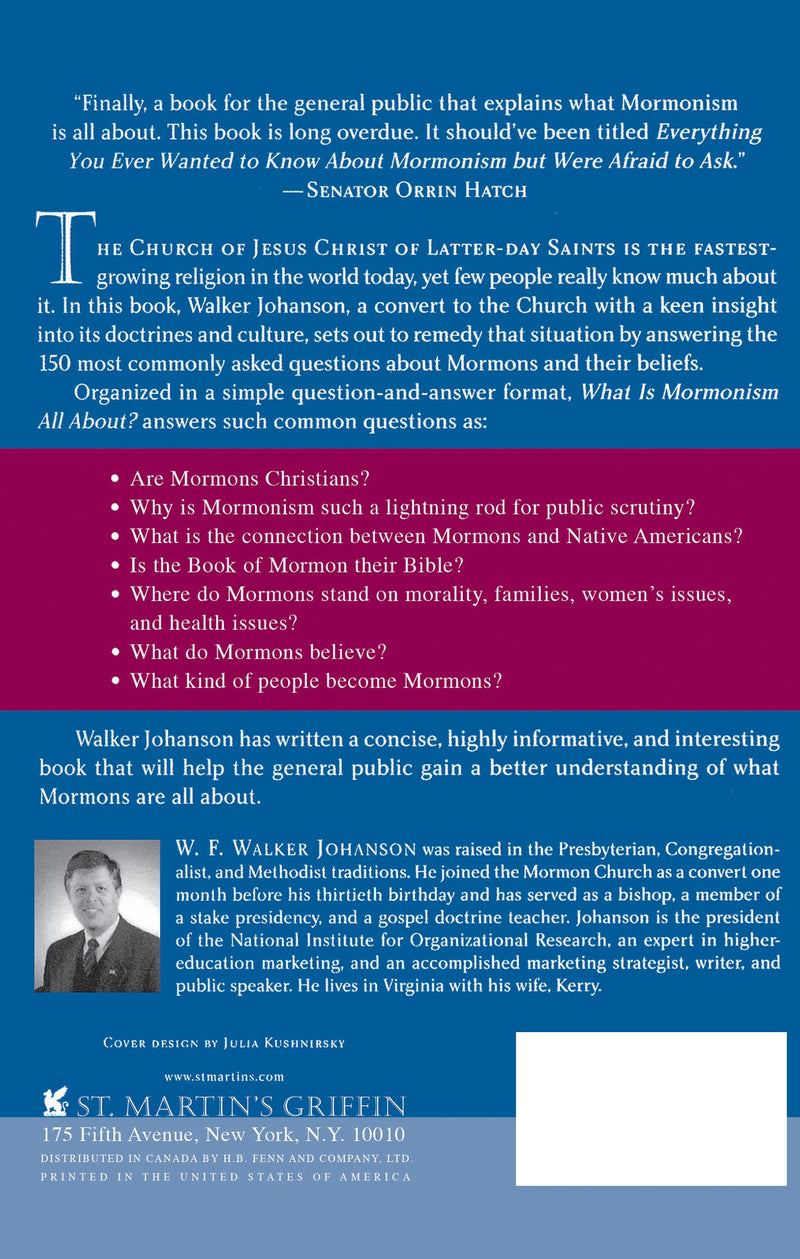 What Is Mormonism All About?