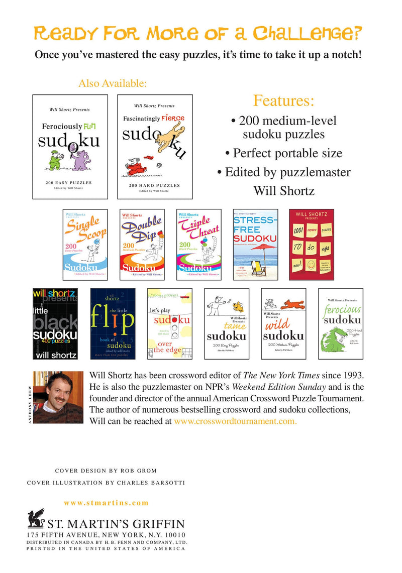 Will Shortz Presents Fearsomely Frightful Sudoku