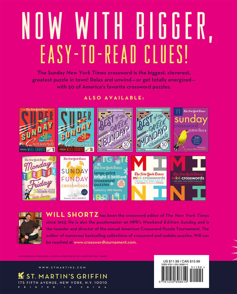 The New York Times Super Sunday Crosswords Volume 4