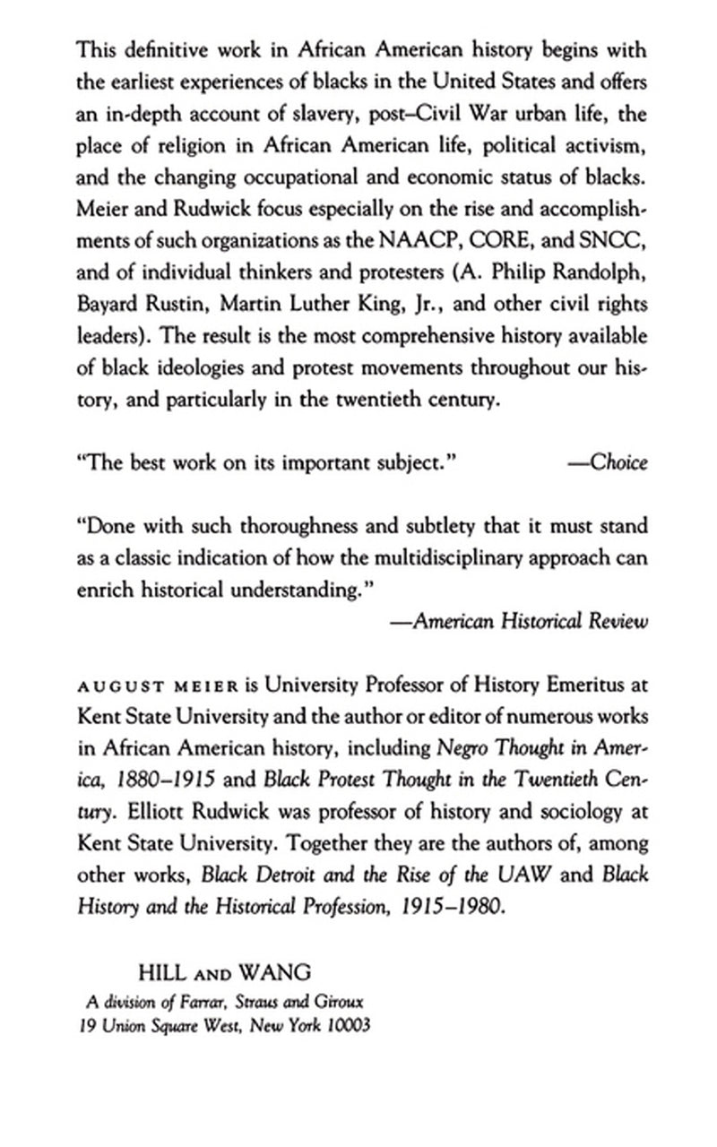 From Plantation to Ghetto (3rd Edition)