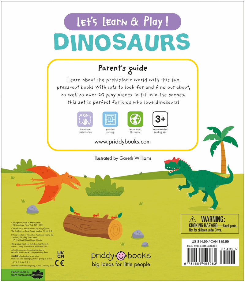Let's Learn & Play!: Dinosaurs