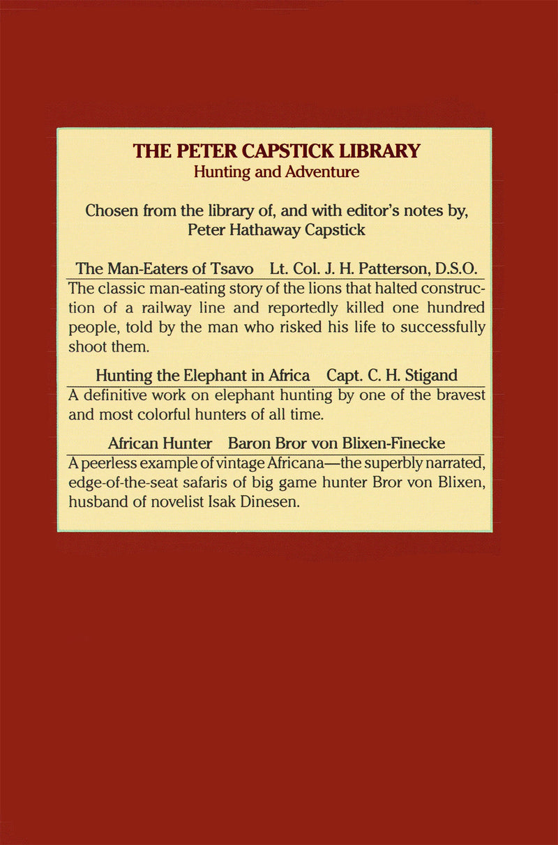 The Man-Eaters of Tsavo