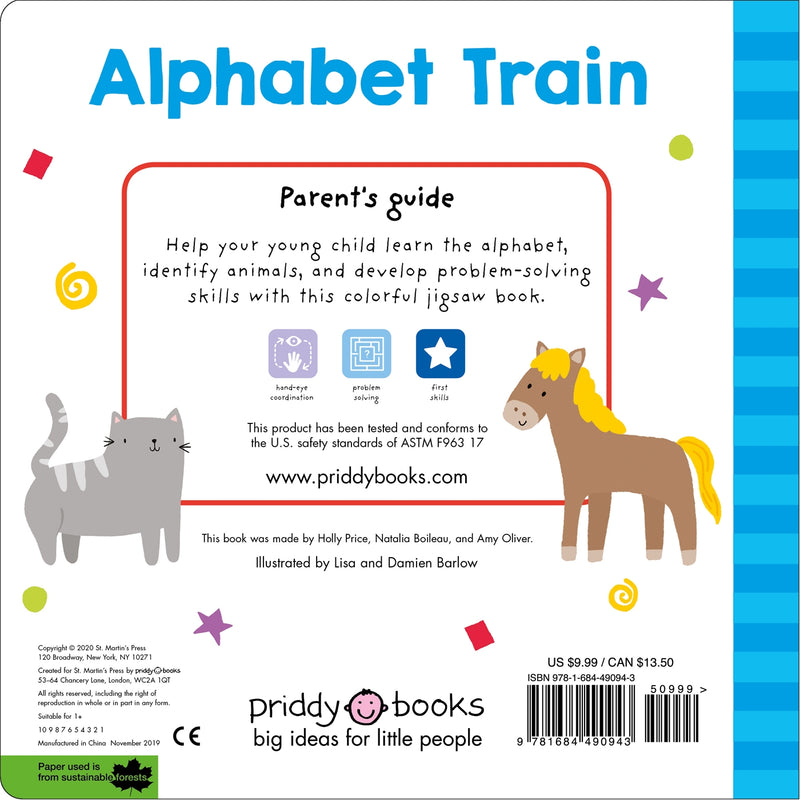 Puzzle and Play: Alphabet Train
