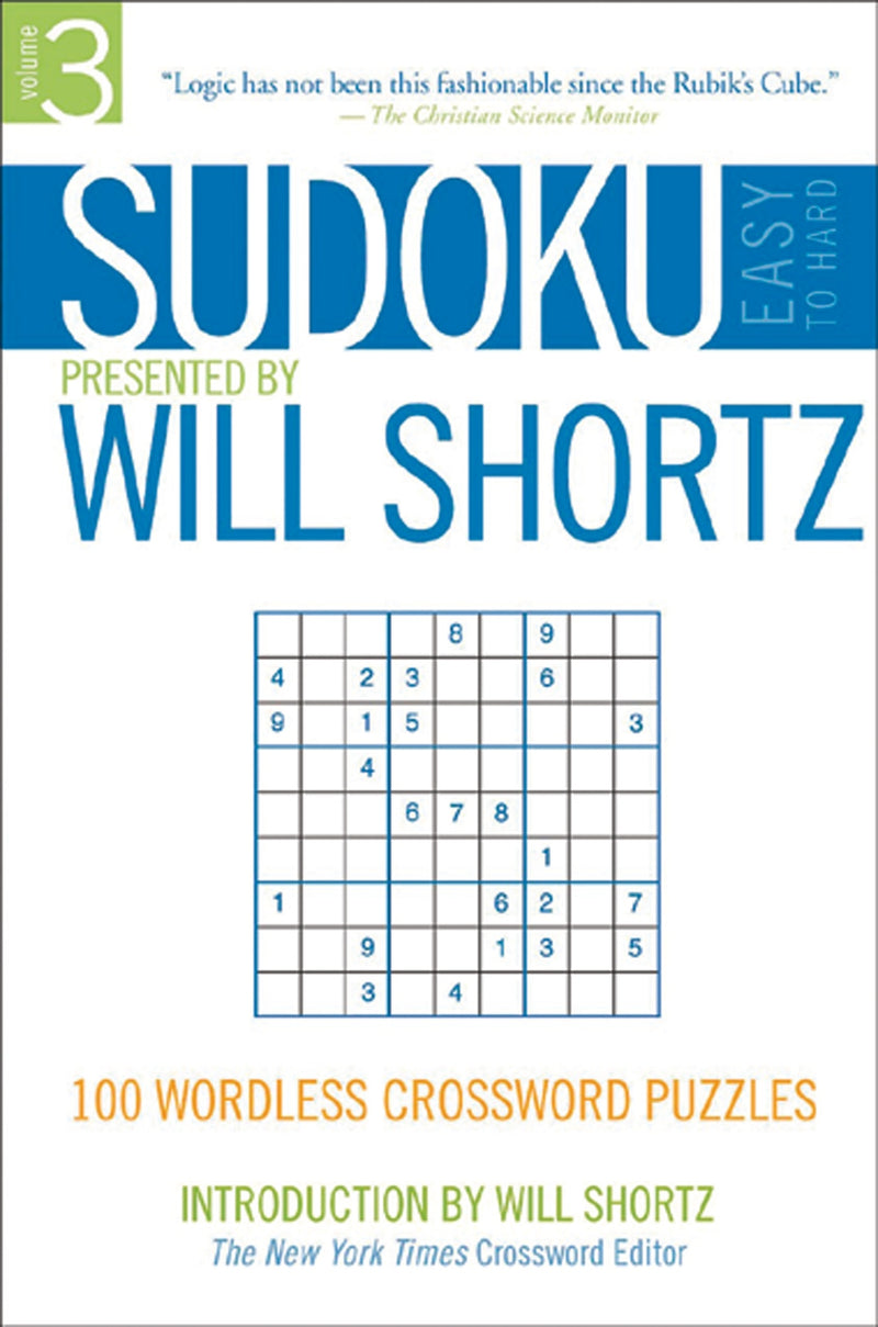 Sudoku Easy to Hard Presented by Will Shortz, Volume 3