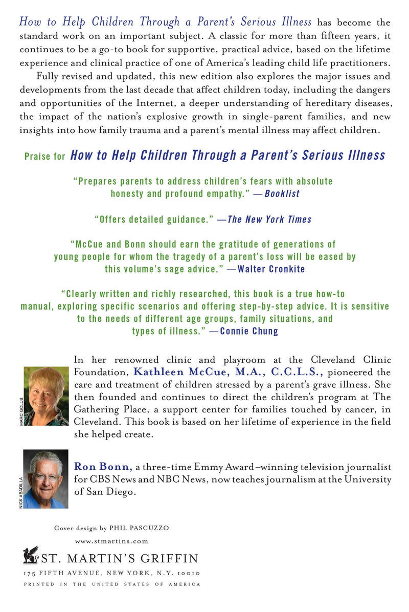 How to Help Children Through a Parent's Serious Illness