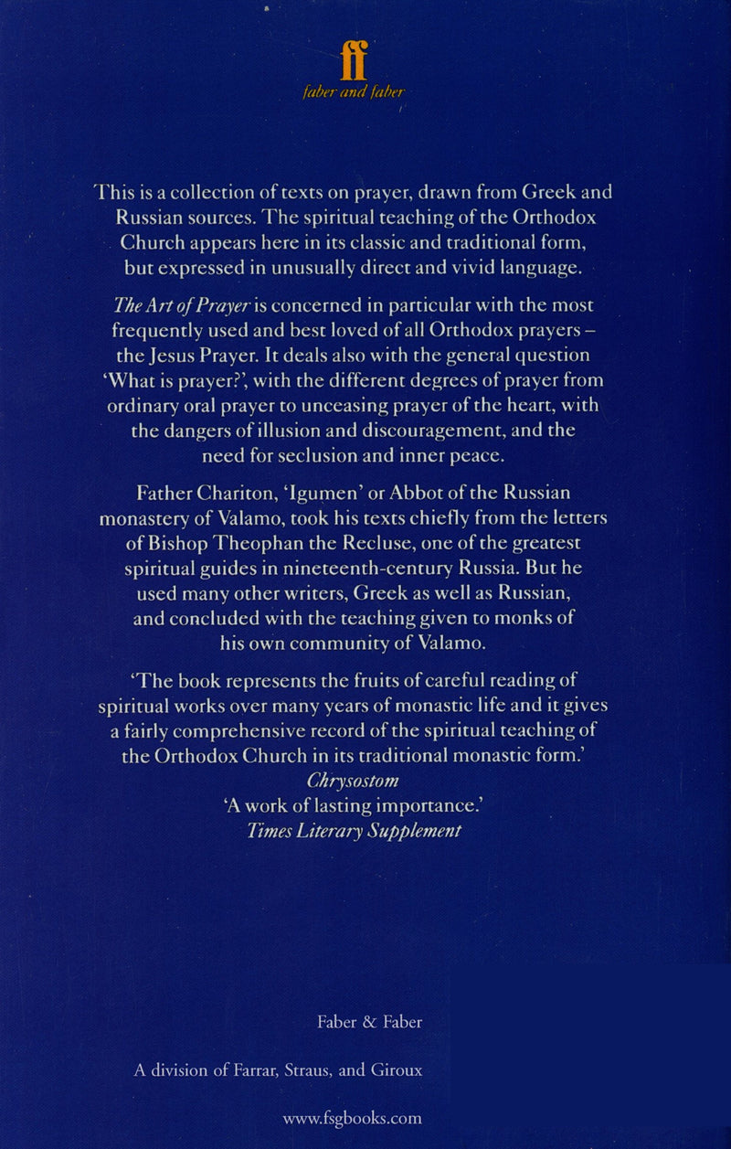 The Art of Prayer