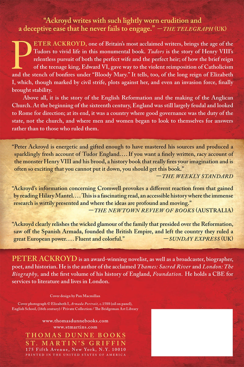 Tudors: The History of England from Henry VIII to Elizabeth I