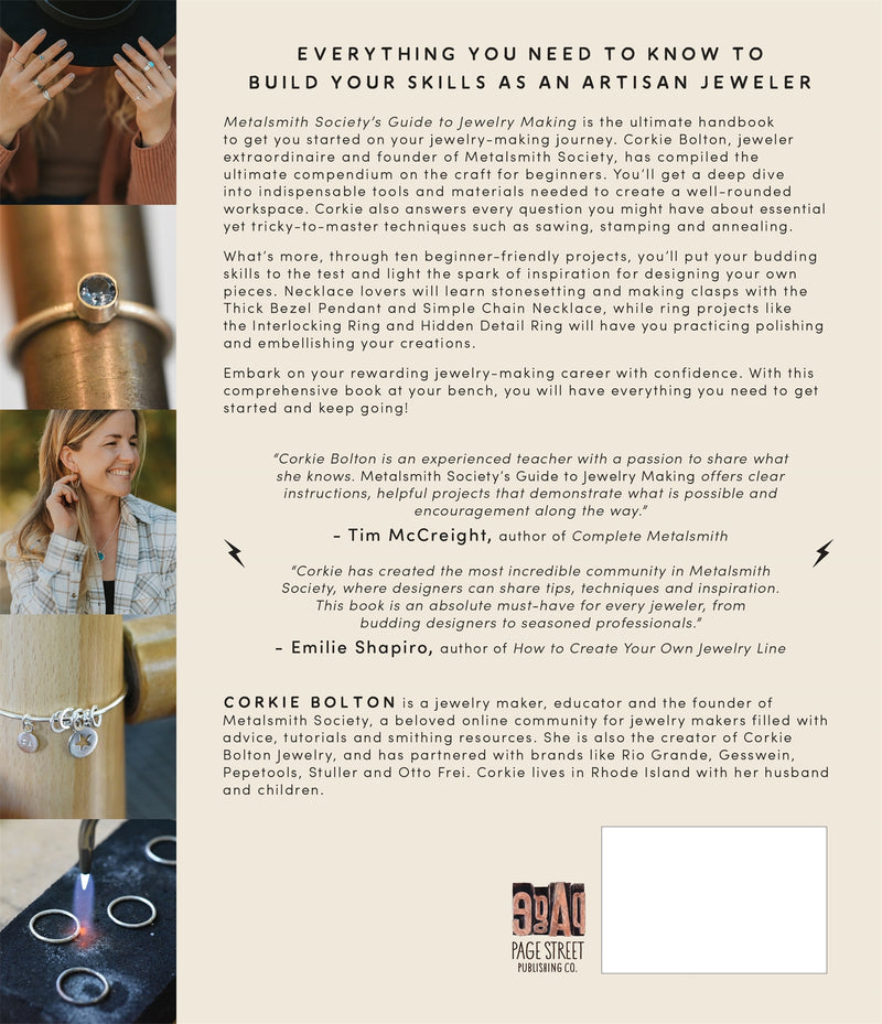 Metalsmith Societyâ€™s Guide to Jewelry Making