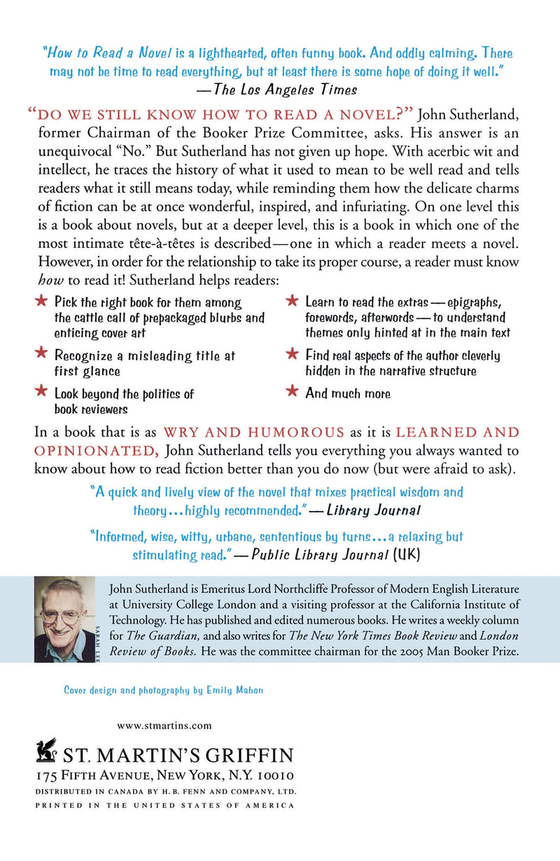 How to Read a Novel