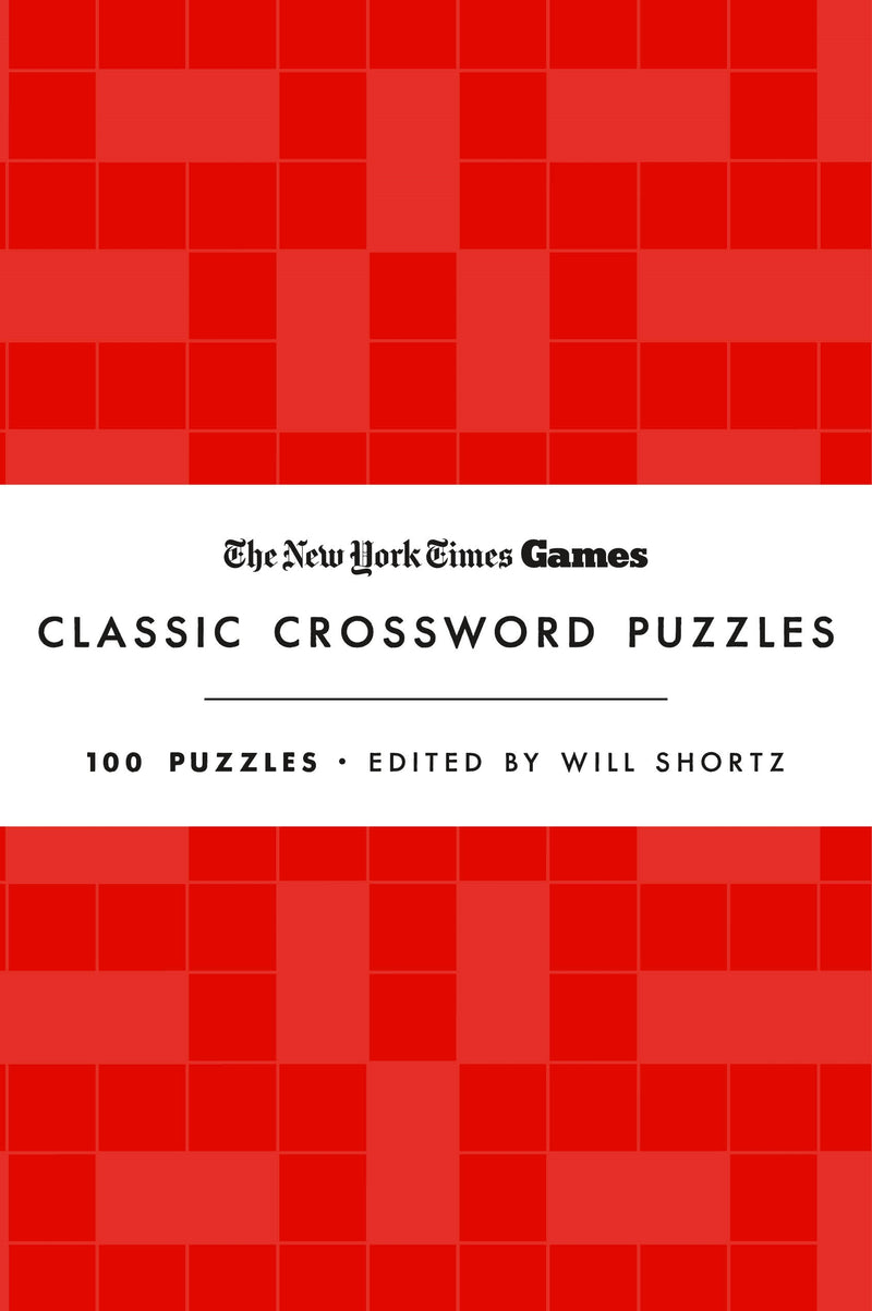 New York Times Games Classic Crossword Puzzles (Red and White)
