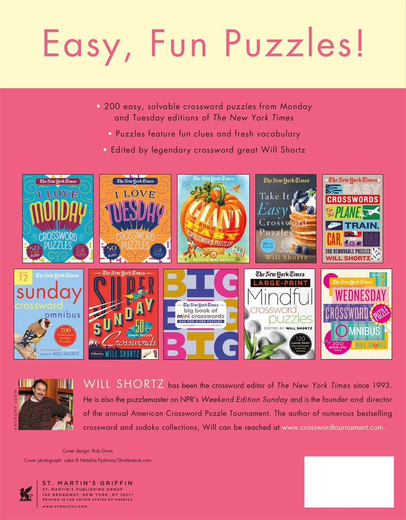 The New York Times Easy Crossword Puzzle Omnibus Volume 18