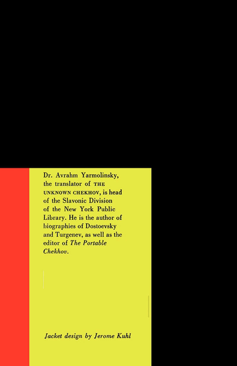 The Unknown Chekhov