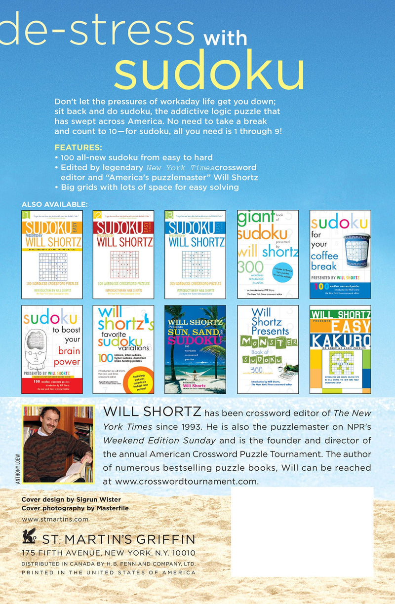 Will Shortz Presents Sudoku for Stress Relief